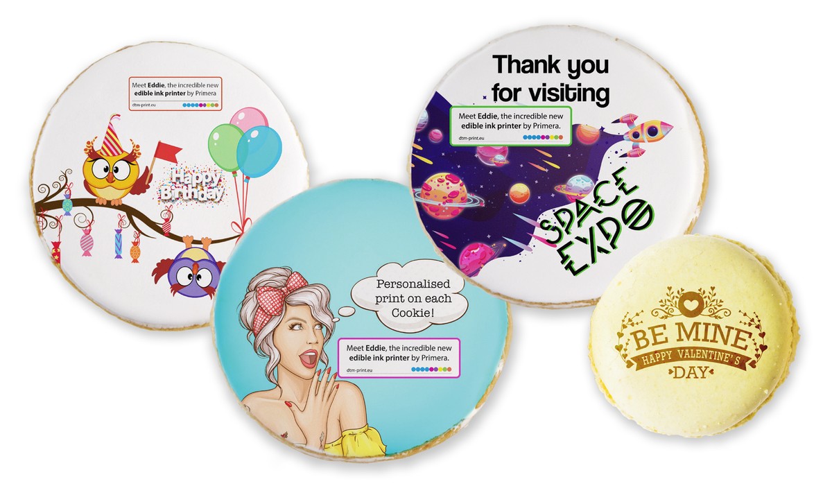 Custom printed edible image cookies Bay Area bakery